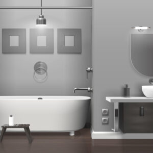 Modern Bathroom Vanity Set